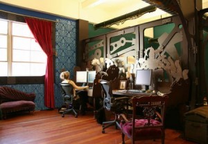 decoracion-steampunk-escritorio